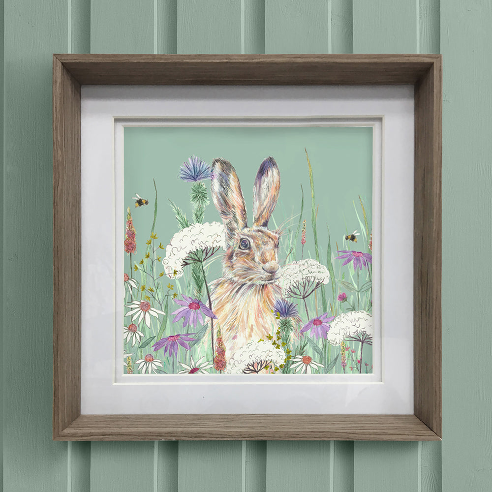 Winnie Verde Framed Print