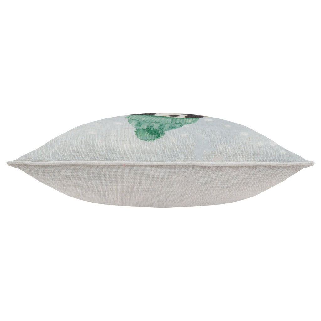 Winter Penguin Printed Cushion