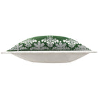 Winter Bloom Embroidered Cushion