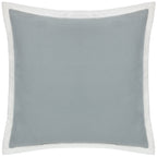 Winter Bloom Embroidered Cushion