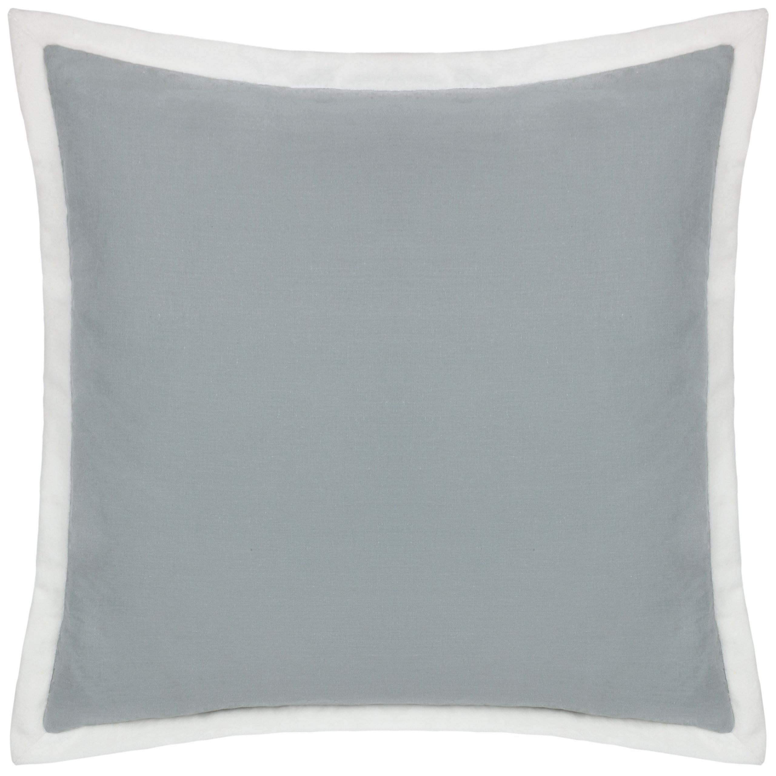 Winter Bloom Embroidered Cushion