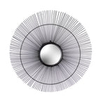 Wire Round Circular Wall Mirror