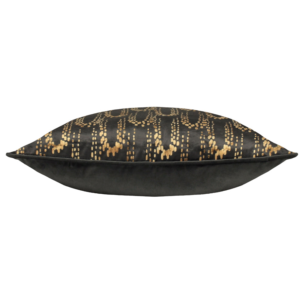 Wisteria Printed Velvet Cushion