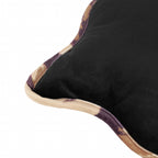 Wiggle Leopard Piped Velvet Cushion