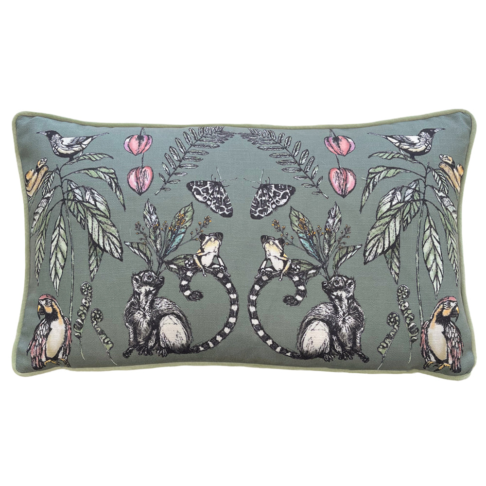 Wild Mirrored Creatures Cushion