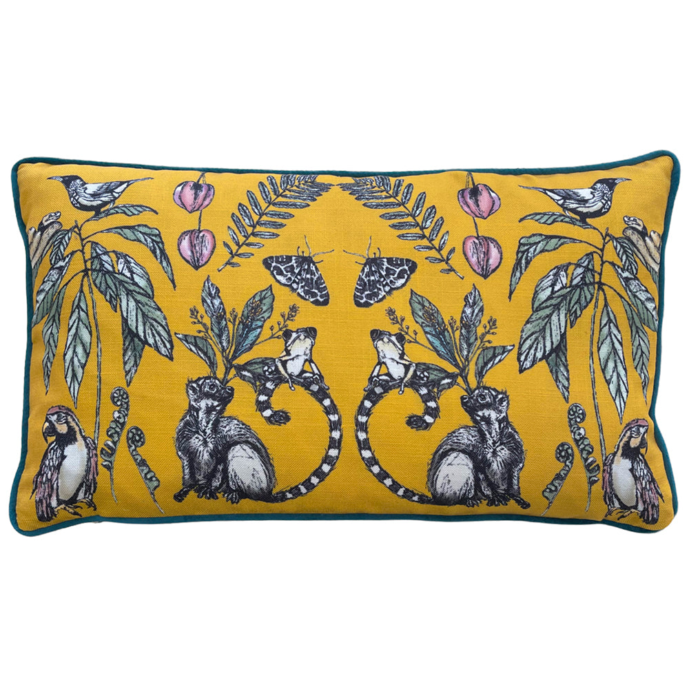 Wild Mirrored Creatures Cushion