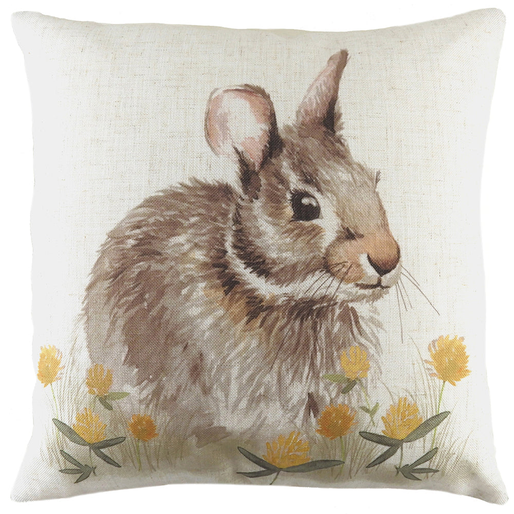 Woodland Hare Cushion