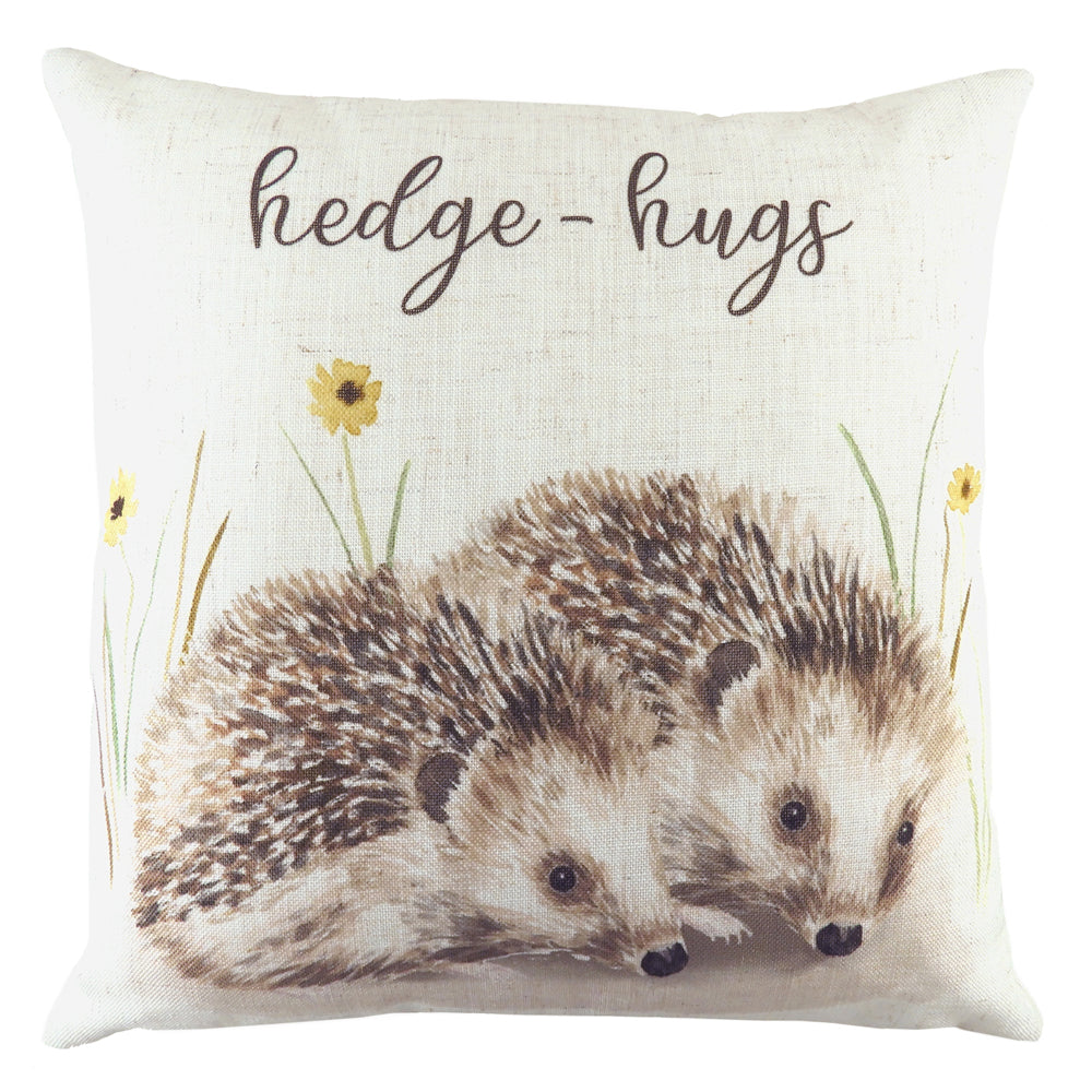 Woodland Hedge-Hugs Cushion