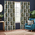 Woodlands Room Darkening Eyelet Curtains