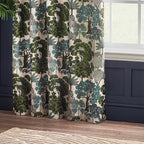 Woodlands Room Darkening Eyelet Curtains