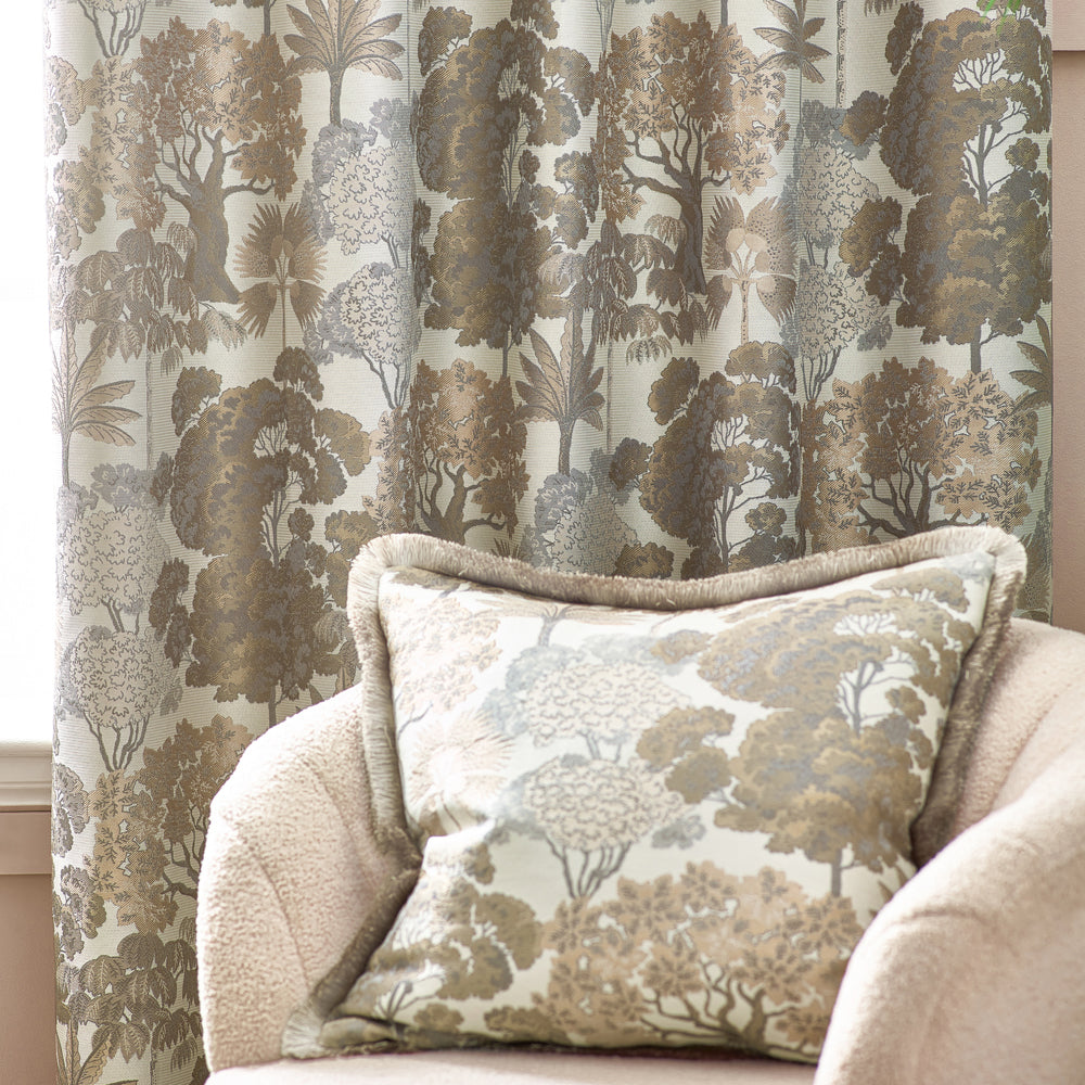 Woodlands Room Darkening Eyelet Curtains