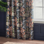 Woodlands Room Darkening Eyelet Curtains