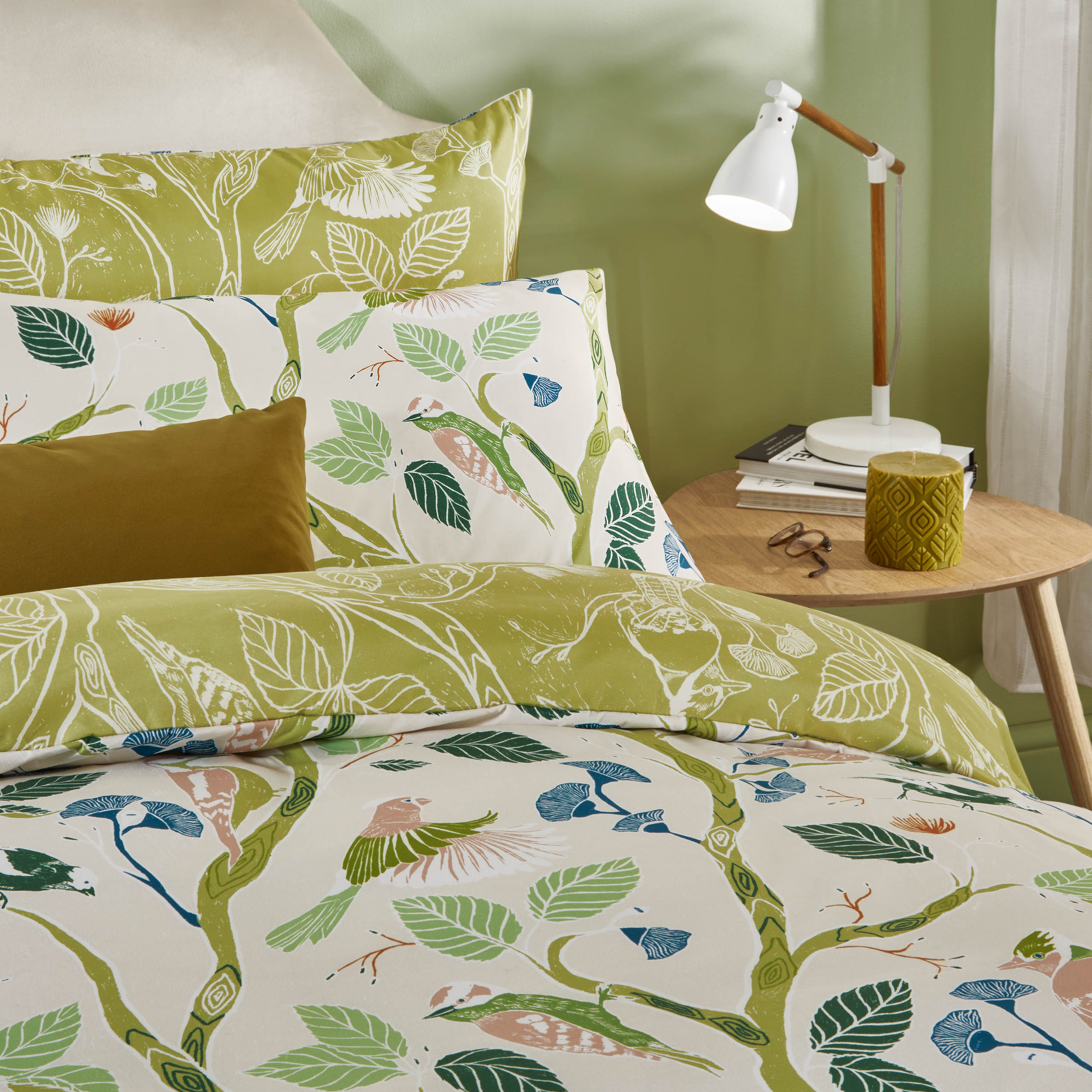 Woodlow Printed Soft Touch Duvet Cover Set