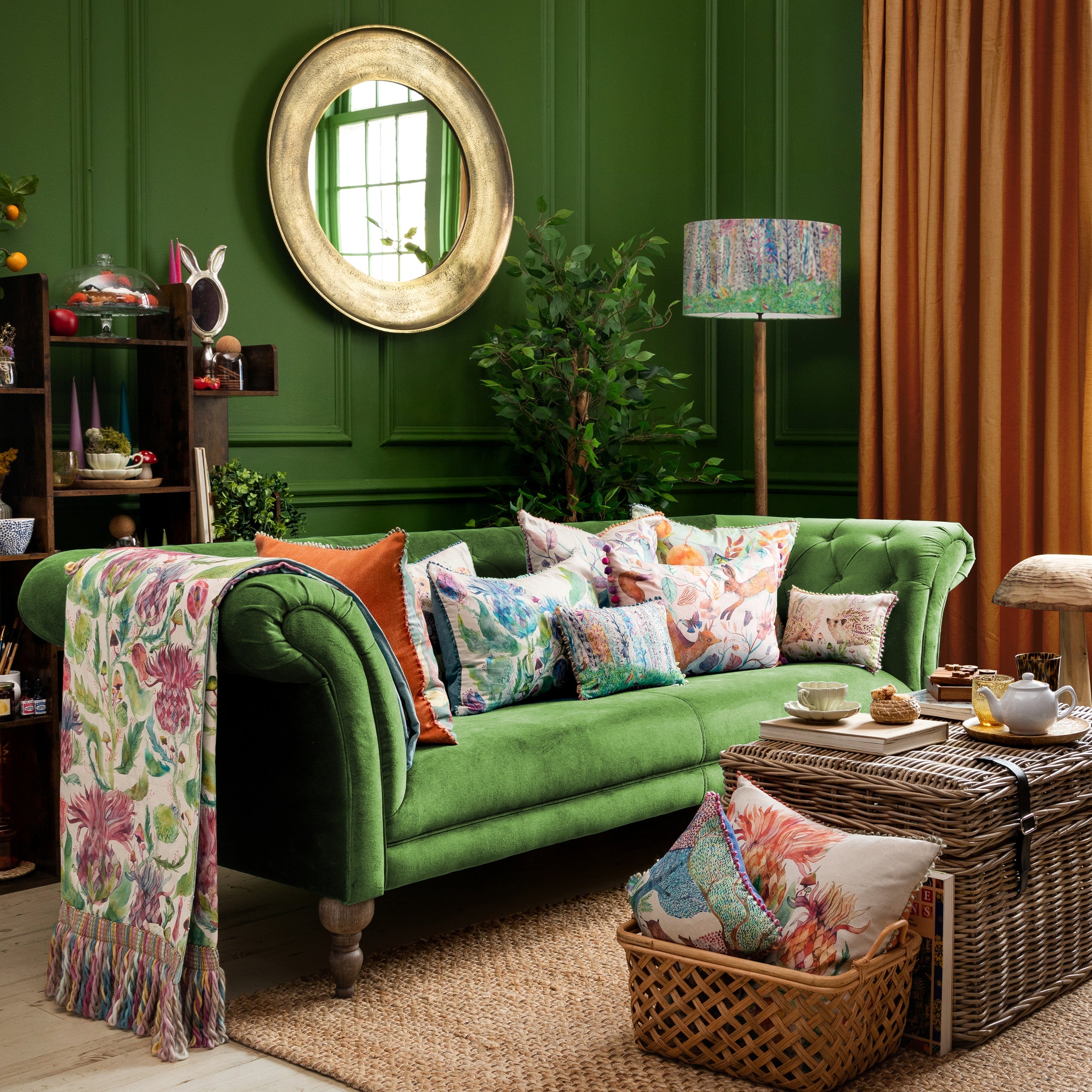 Woodland Tales Fabric Pattern