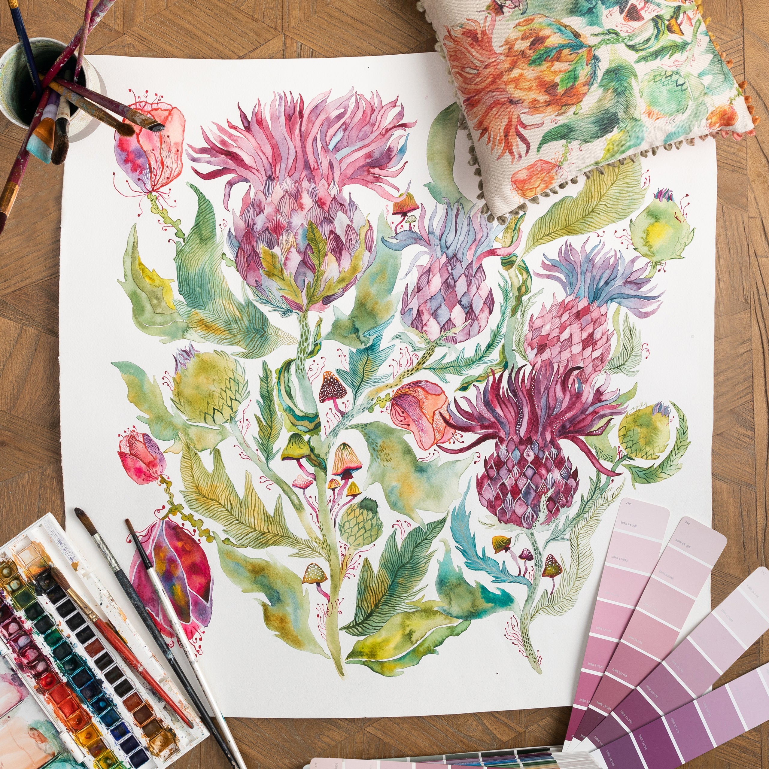 Woodland Tales Fabric Pattern