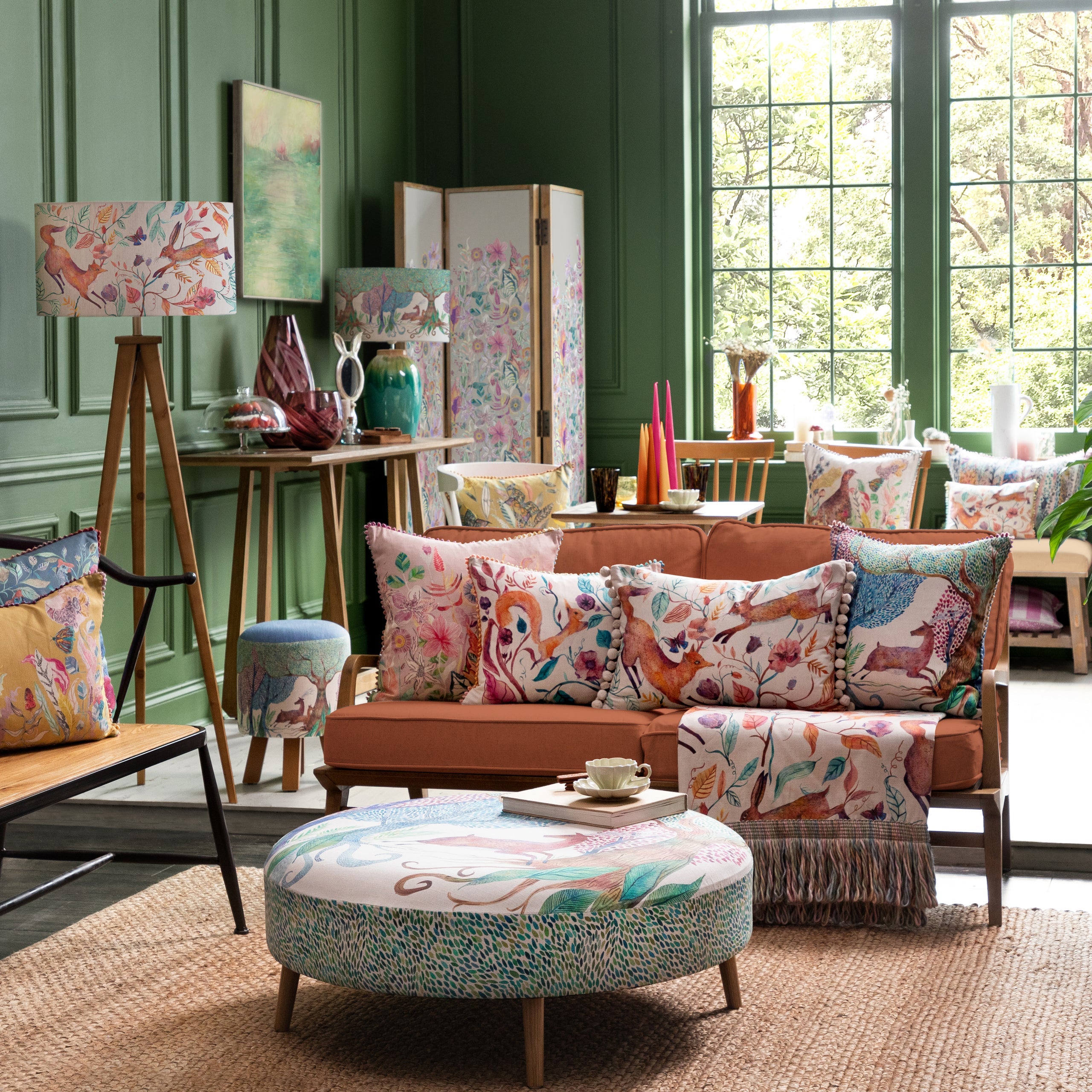 Woodland Tales Fabric Pattern