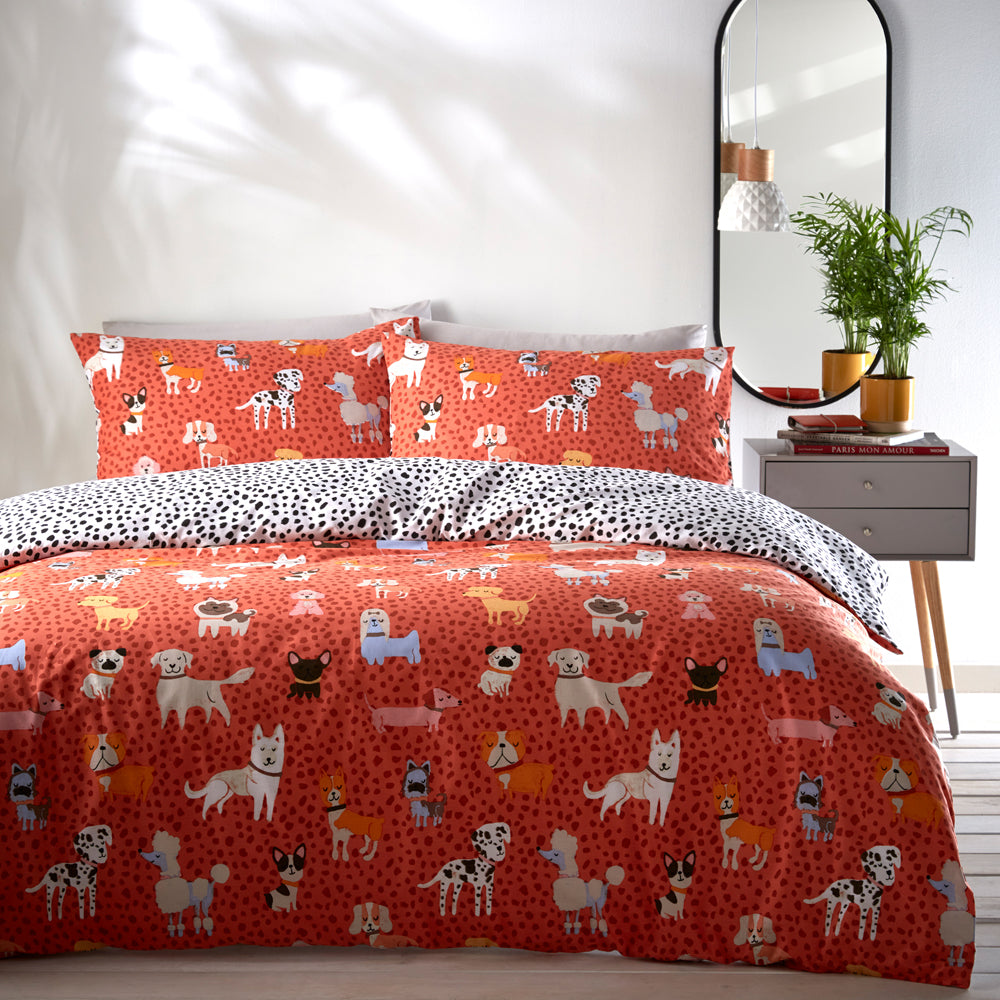 Woofers Dogs Duvet Cover Set