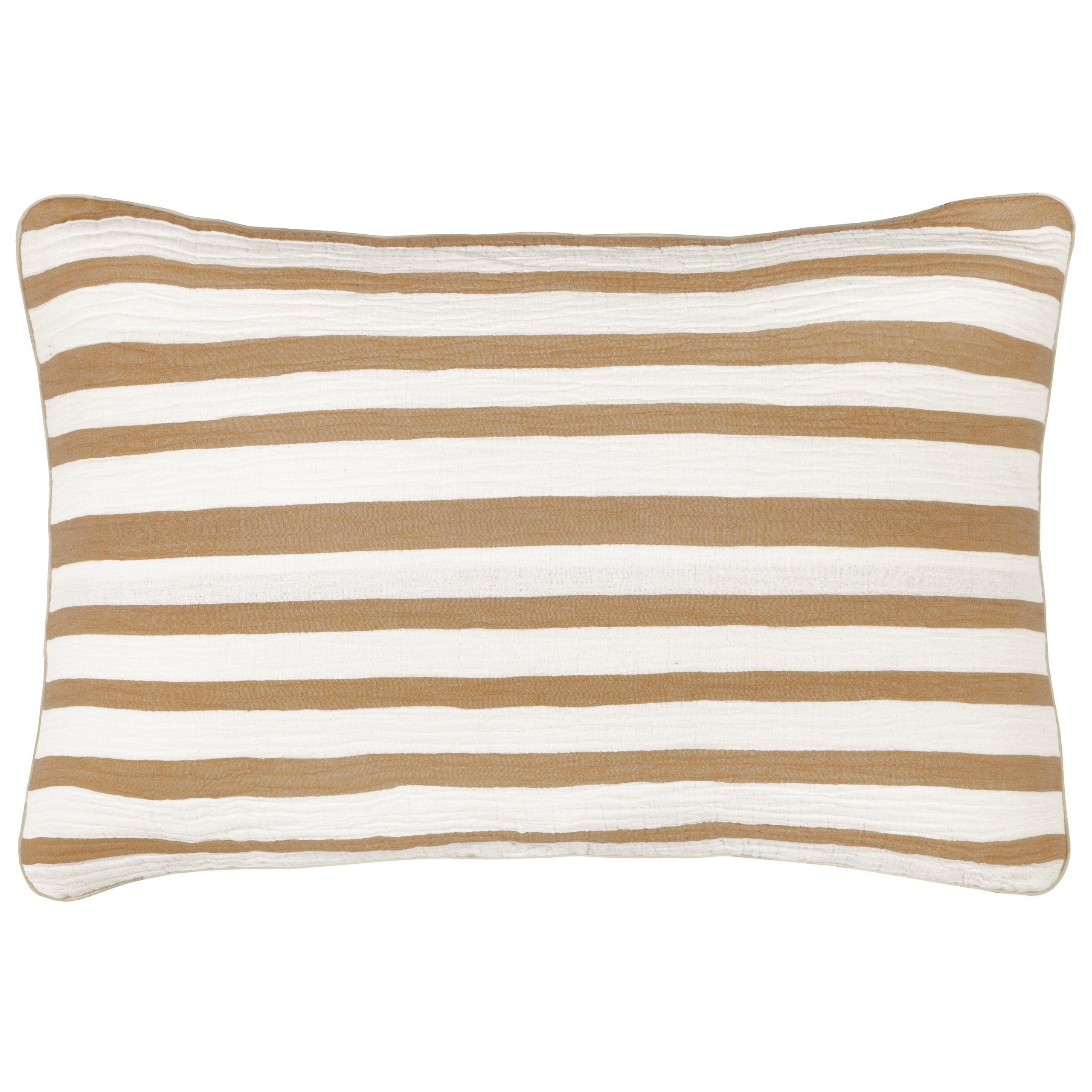 Woven Stripe Cotton Cushion