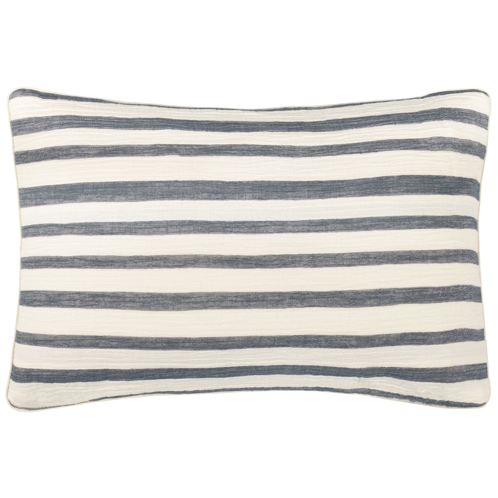 Woven Stripe Cotton Cushion