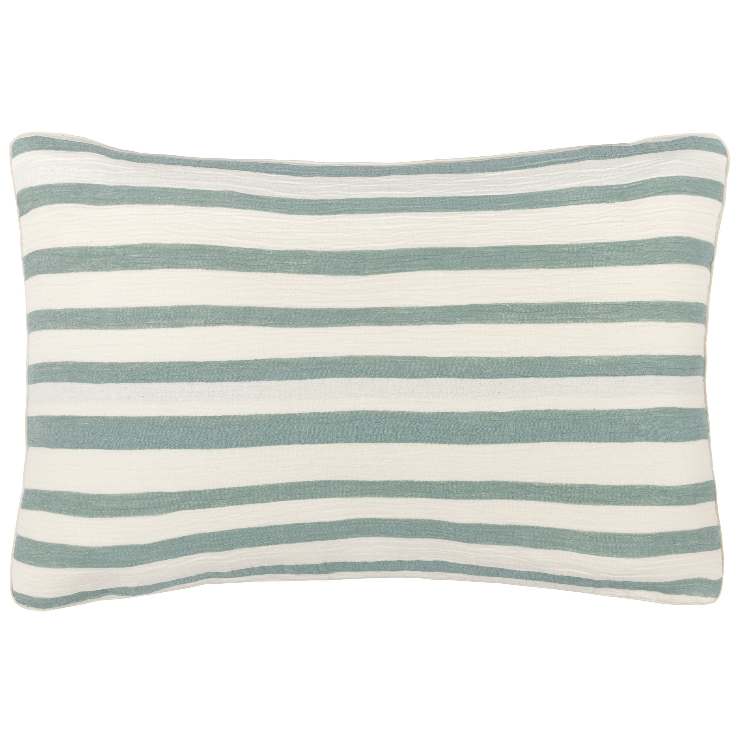 Woven Stripe Cotton Cushion