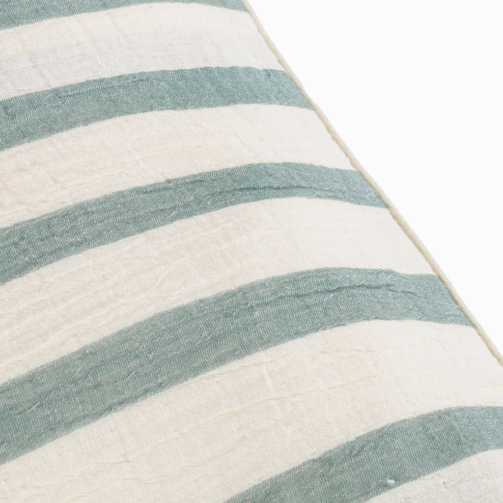 Woven Stripe Cotton Cushion