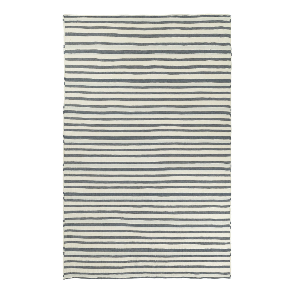 Woven Stripe 100% Cotton Bedspread