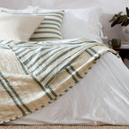 Woven Stripe 100% Cotton Bedspread