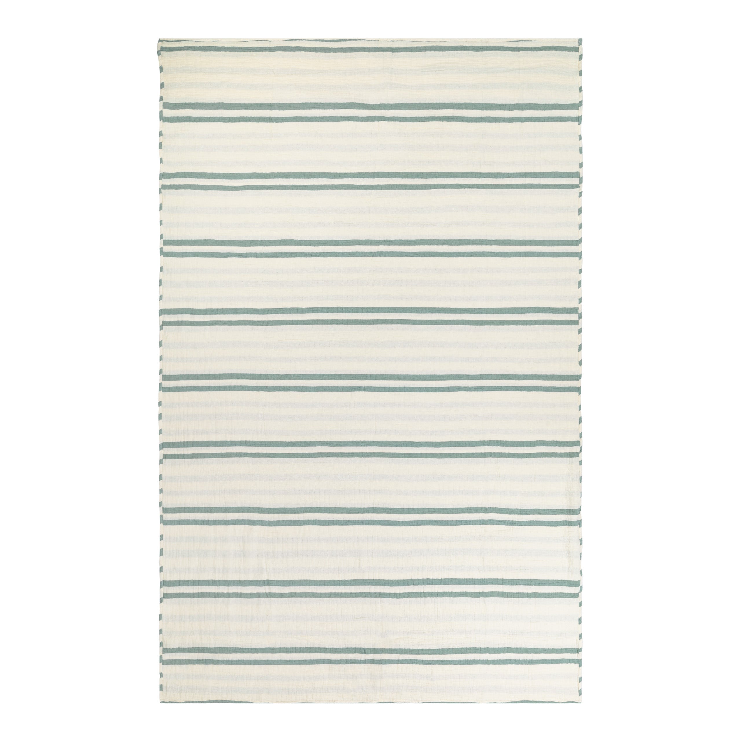 Woven Stripe 100% Cotton Bedspread