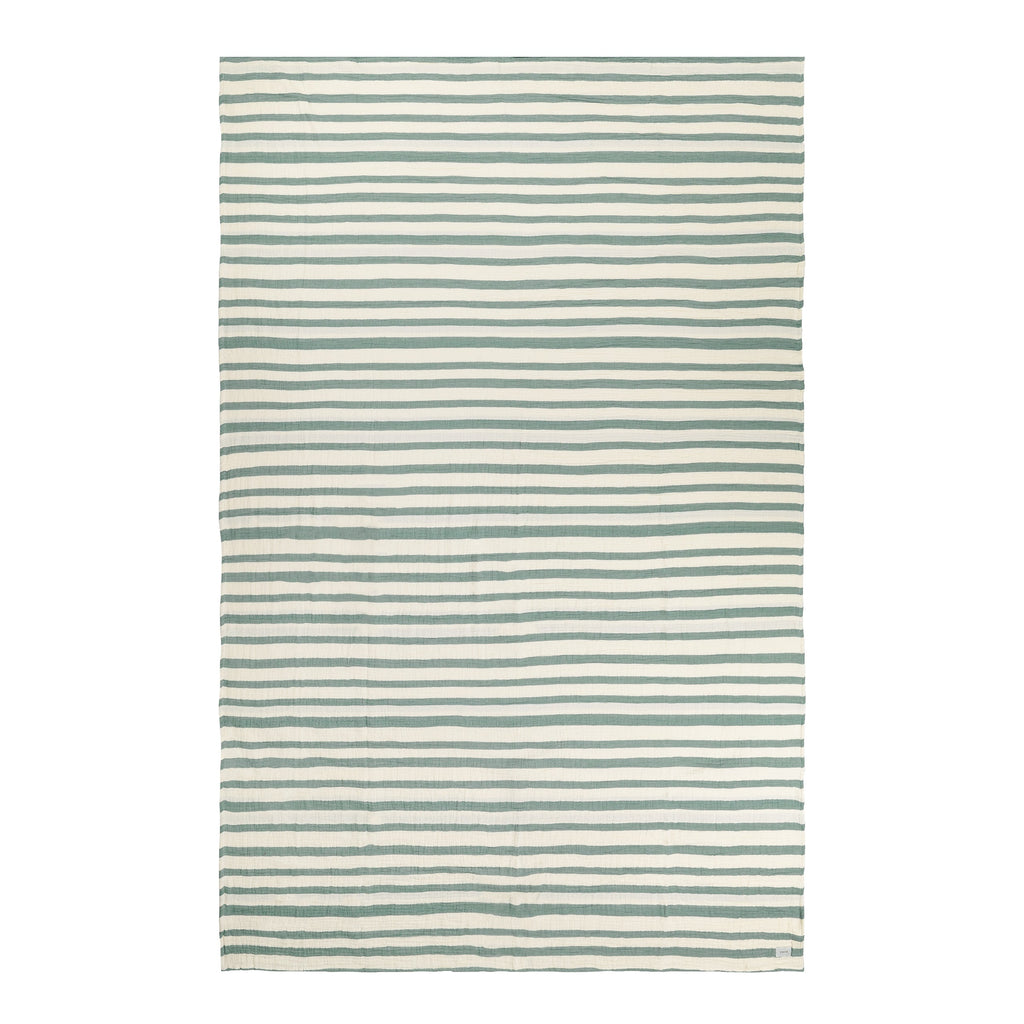 Woven Stripe 100% Cotton Bedspread