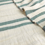 Woven Stripe 100% Cotton Bedspread
