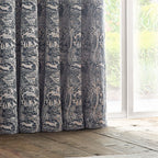 Winter Woods Animal Chenille Eyelet Curtains