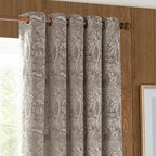 Winter Woods Animal Chenille Eyelet Curtains