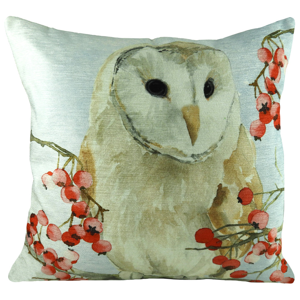 Xmas Owls Cushion