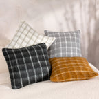 Yarrow Check Cushion