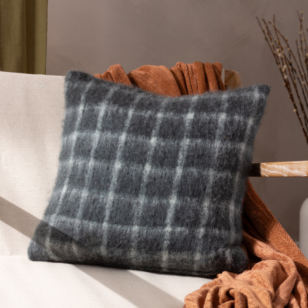 Yarrow Check Cushion