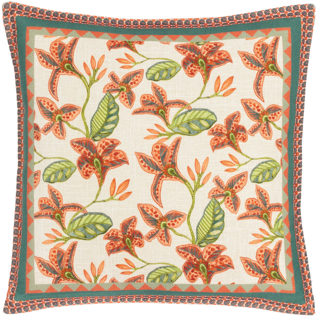 Zala Floral Tropical Cushion