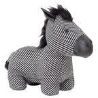 Zebra Jacquard Door Stop