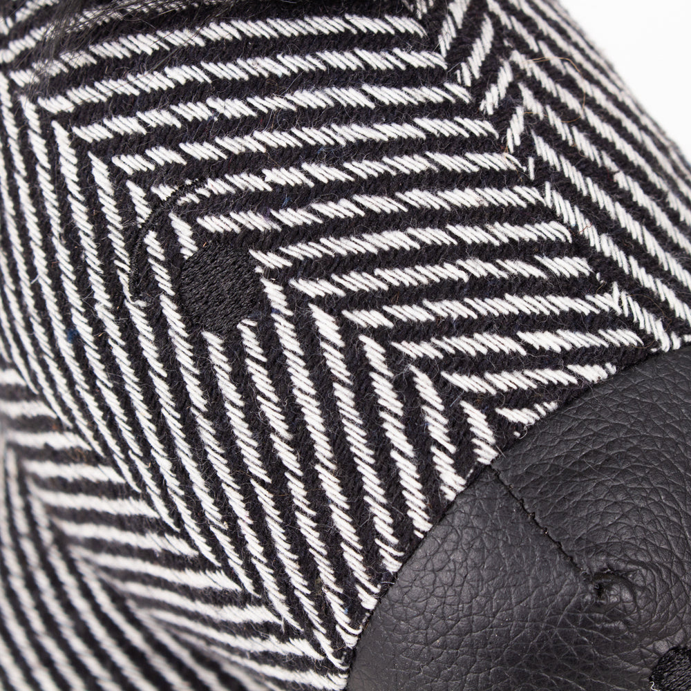 Zebra Jacquard Door Stop
