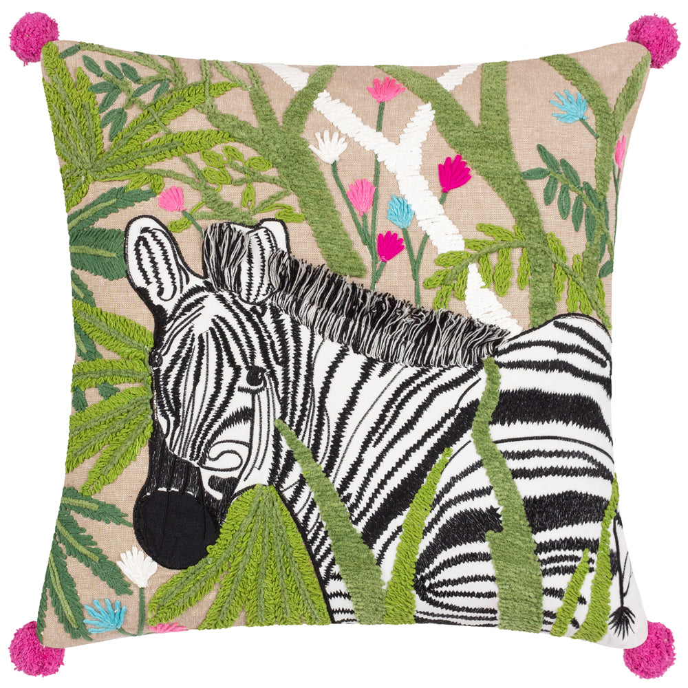 Zedra Embroidered Cushion