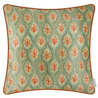 Zephyr Printed Velvet Cushion