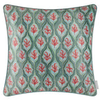 Zephyr Printed Velvet Cushion