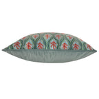 Zephyr Printed Velvet Cushion