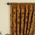 Zurich Floral Jacquard Pencil Pleat Curtains