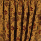 Zurich Floral Jacquard Pencil Pleat Curtains